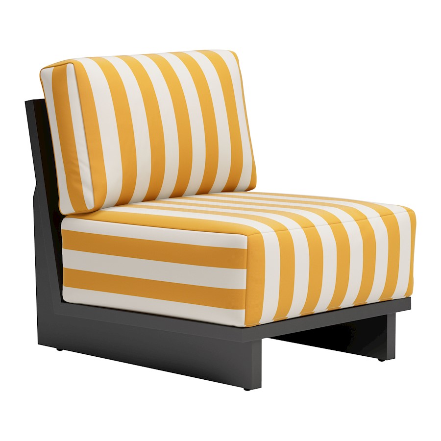 Zuo Modern Shoreline Accent Chair, Yellow - 704042