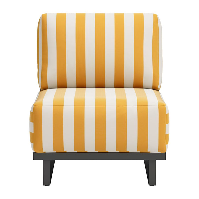Zuo Modern Shoreline Accent Chair, Yellow