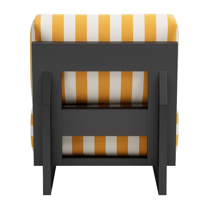 Zuo Modern Shoreline Accent Chair, Yellow
