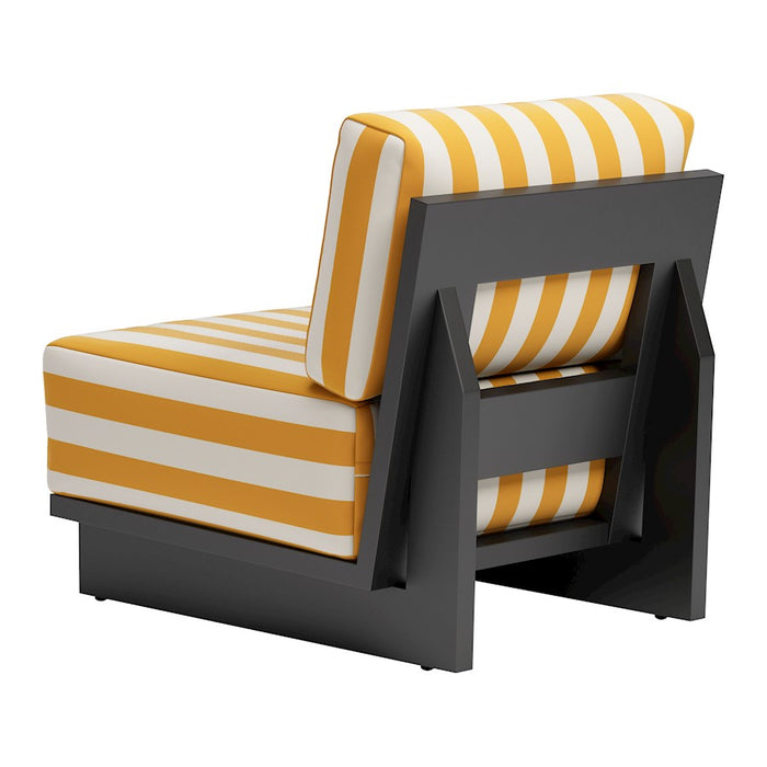 Zuo Modern Shoreline Accent Chair, Yellow