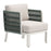 Zuo Modern Bridgehampton Armchair, White