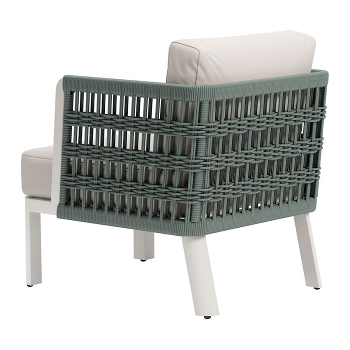 Zuo Modern Bridgehampton Armchair, White
