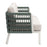 Zuo Modern Bridgehampton Outdoor Sofa, White