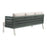 Zuo Modern Bridgehampton Outdoor Sofa, White