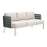 Zuo Modern Bridgehampton Outdoor Sofa, White