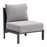 Zuo Modern Horizon Accent Chair, Gray