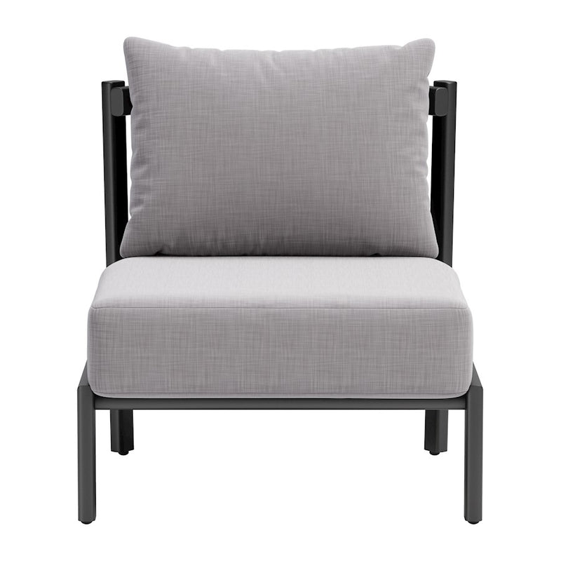 Zuo Modern Horizon Accent Chair, Gray
