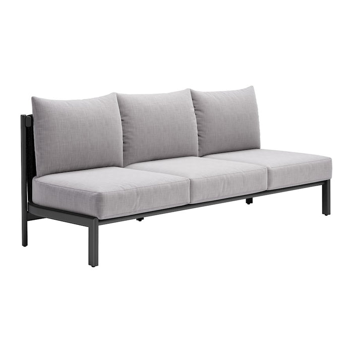 Zuo Modern Horizon Outdoor Sofa, Gray - 704047