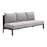 Zuo Modern Horizon Outdoor Sofa, Gray