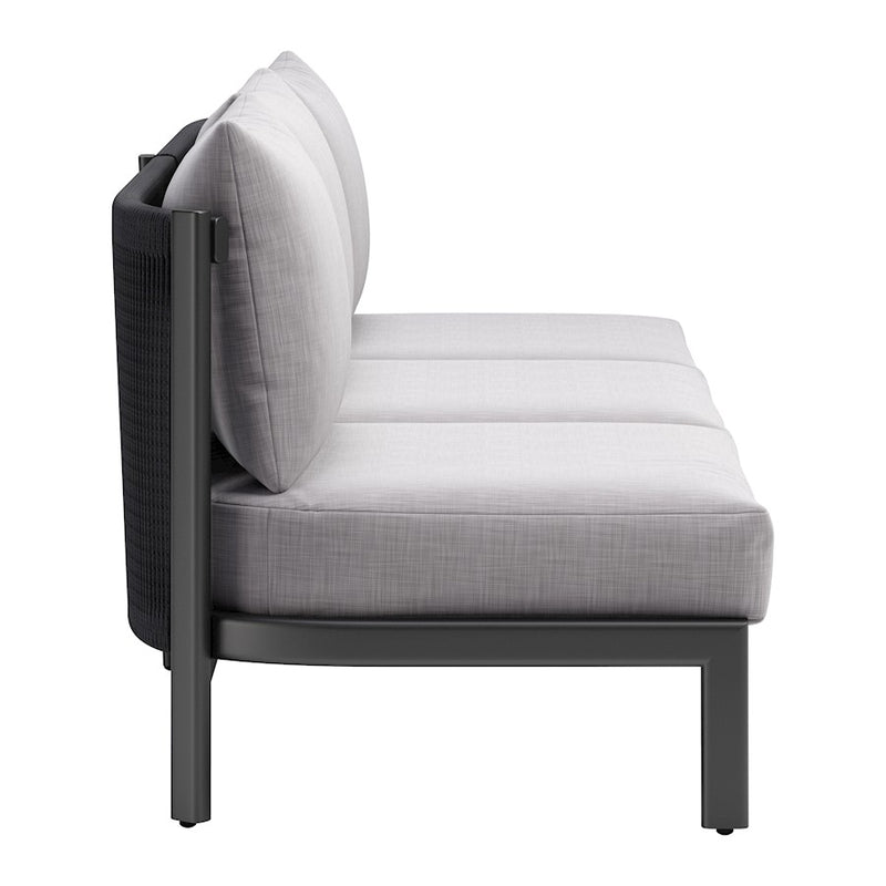 Zuo Modern Horizon Outdoor Sofa, Gray