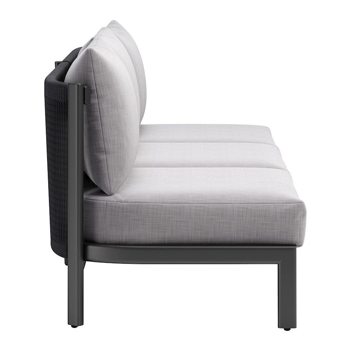 Zuo Modern Horizon Outdoor Sofa, Gray