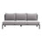 Zuo Modern Horizon Outdoor Sofa, Gray