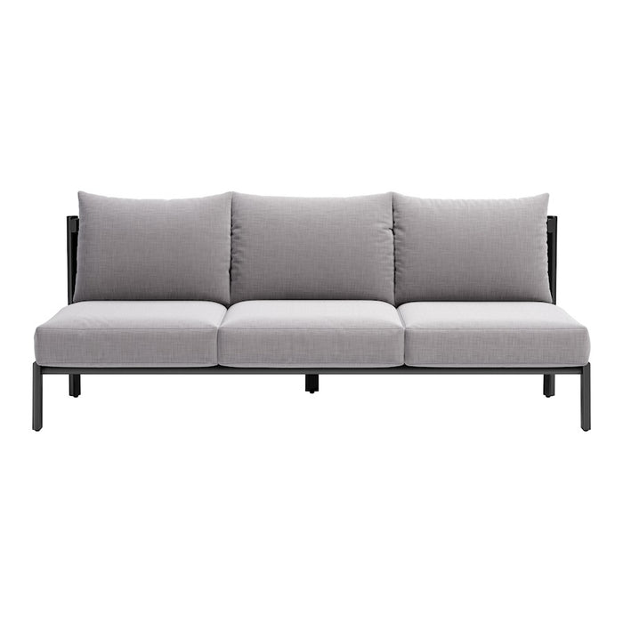Zuo Modern Horizon Outdoor Sofa, Gray