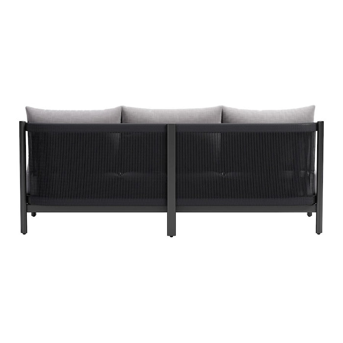 Zuo Modern Horizon Outdoor Sofa, Gray