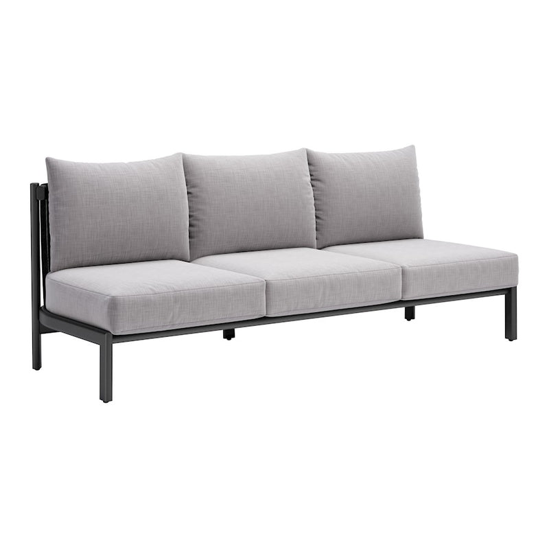 Zuo Modern Horizon Outdoor Sofa, Gray