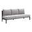 Zuo Modern Horizon Outdoor Sofa, Gray