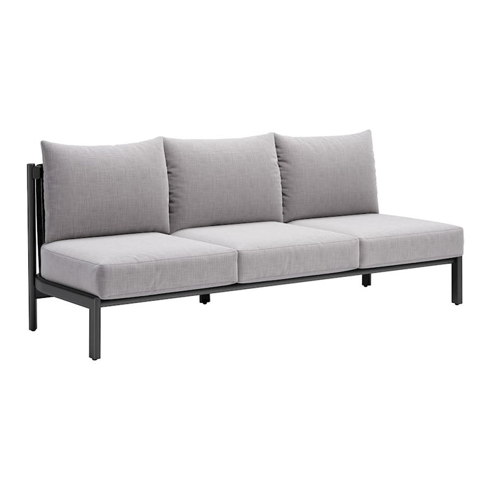 Zuo Modern Horizon Outdoor Sofa, Gray