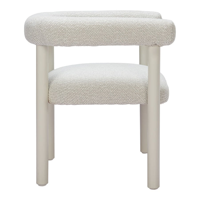 Zuo Modern Sunbath Dining Chair Set of 2, White