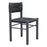 Zuo Modern Iska Dining Chair Set of 2, Black