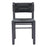 Zuo Modern Iska Dining Chair Set of 2, Black