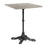 Zuo Modern Alfresco Dining Table, Gray