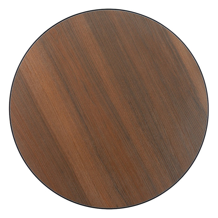 Zuo Modern Gazebo Dining Table, Walnut