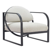 Zuo Modern Flakt Accent Chair, Ivory - 704054