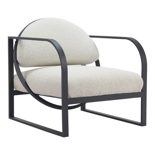 Zuo Modern Flakt Accent Chair, Ivory - 704054