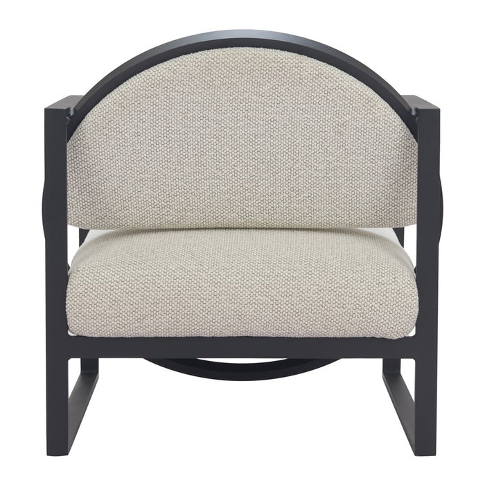 Zuo Modern Flakt Accent Chair, Ivory