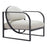 Zuo Modern Flakt Accent Chair, Ivory