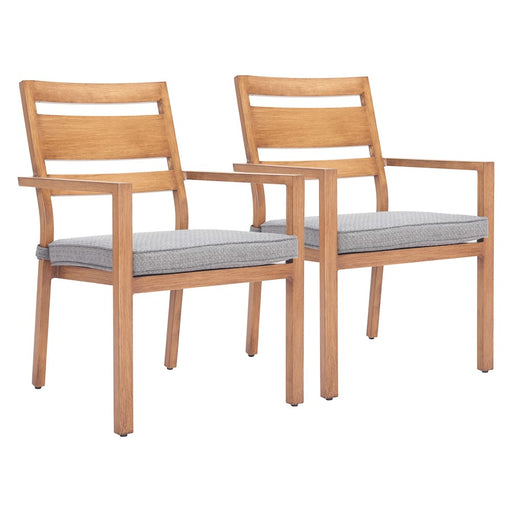 Zuo Modern Rader Dining Chair Set of 2, Natural - 704059