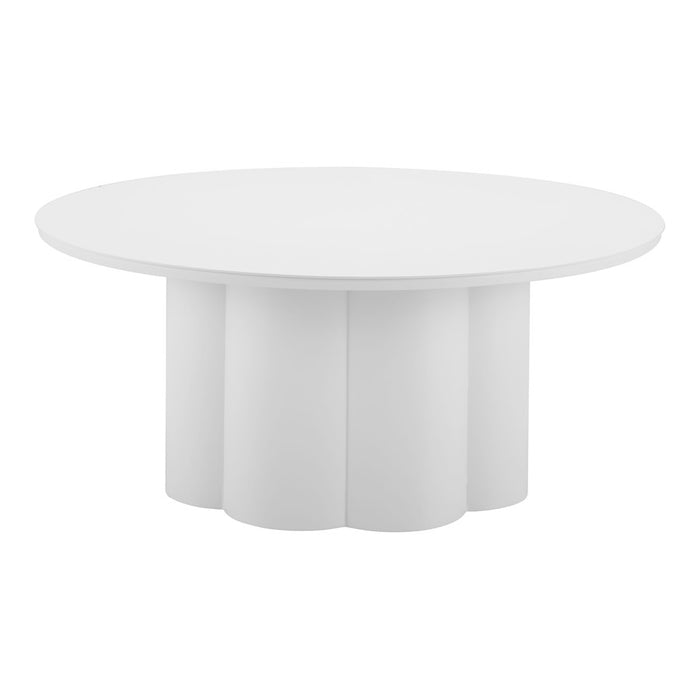 Zuo Modern Palmier Coffee Table, White