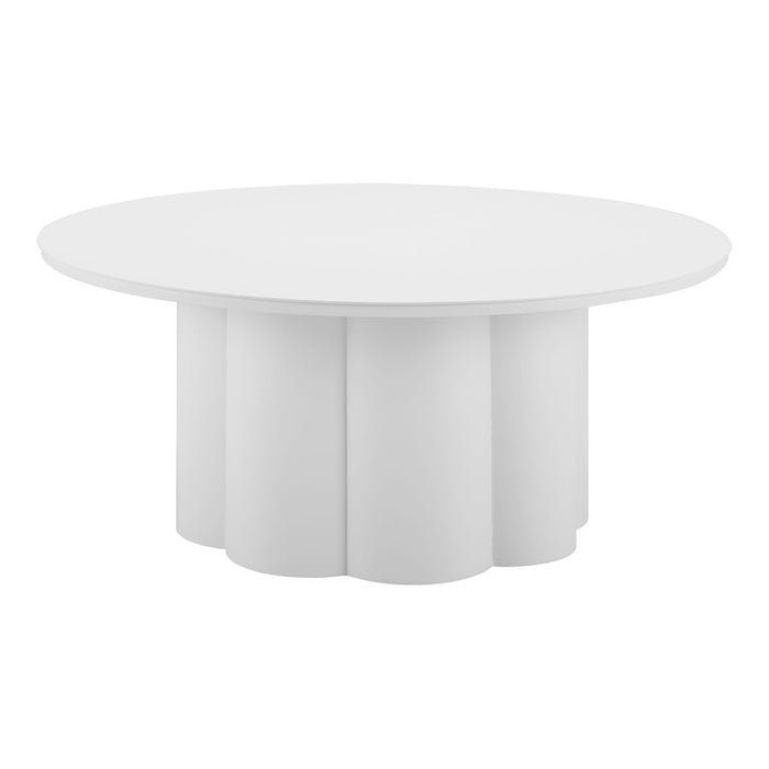 Zuo Modern Palmier Coffee Table, White