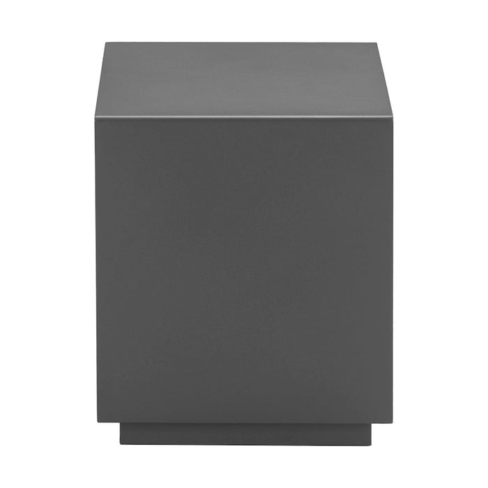 Zuo Modern Kokos Side Table, Charcoal