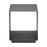 Zuo Modern Kokos Side Table, Charcoal