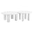 Zuo Modern Ola Coffee Table, Set of 2, White