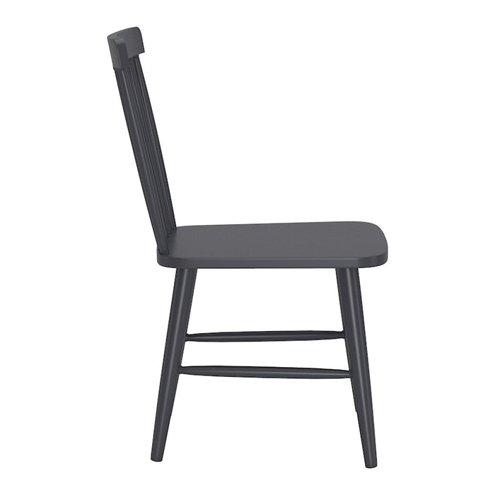 Zuo Modern Zeilen Dining Chair Set of 2, Black