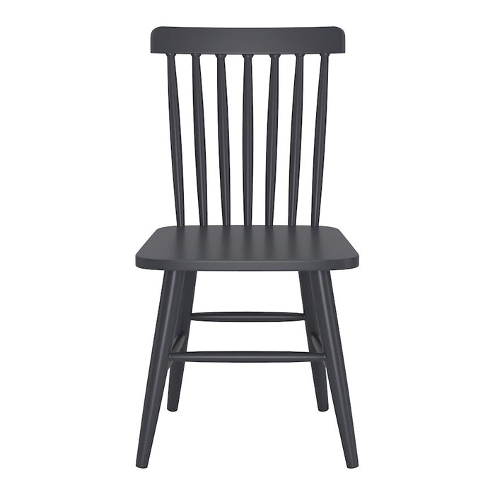 Zuo Modern Zeilen Dining Chair Set of 2, Black