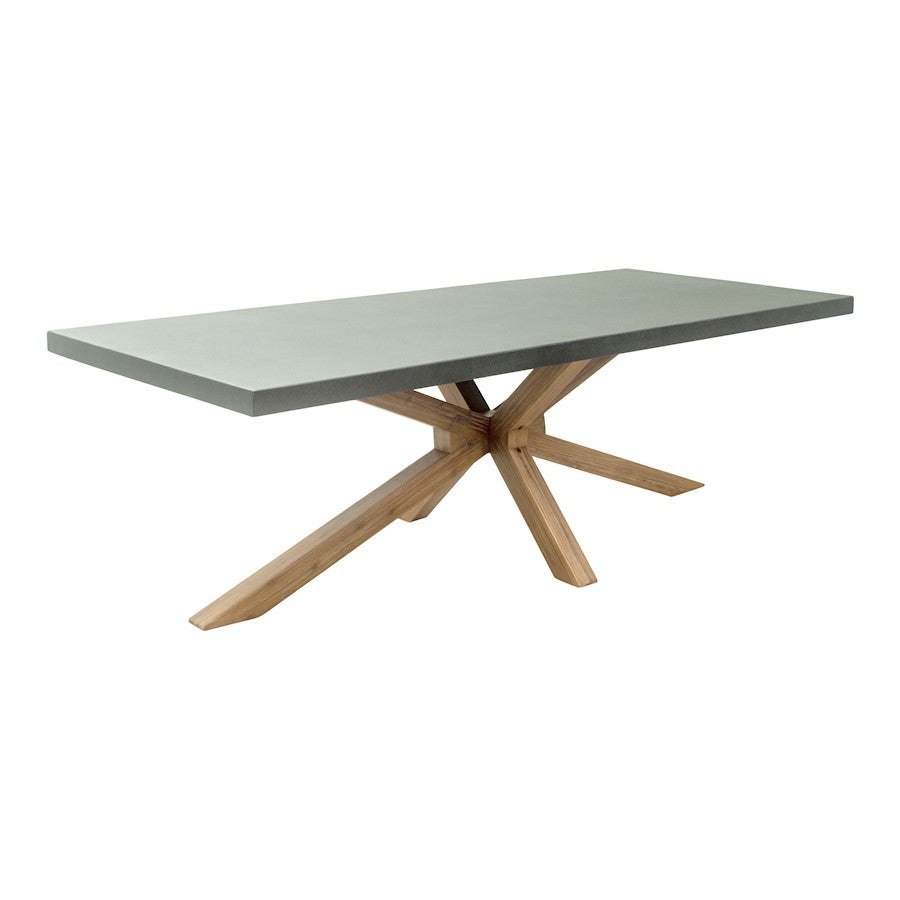 Zuo Modern Suan Rectangular Dining Table, Gray - 704095