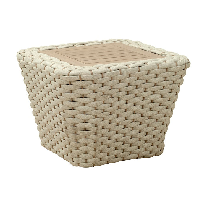 Zuo Modern Antul Coffee Table, White/Natural - 704096