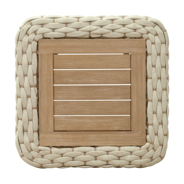 Zuo Modern Antul Coffee Table, White/Natural