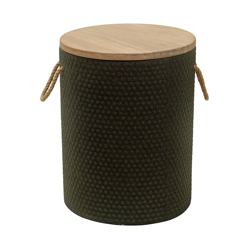 Zuo Modern Beban Side Table, Natural/Black