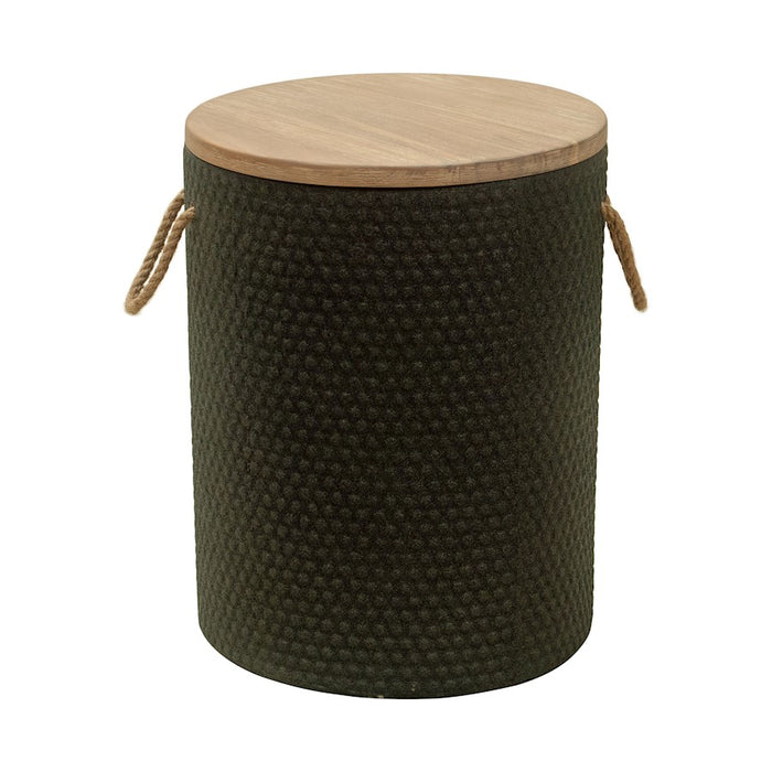 Zuo Modern Beban Side Table, Natural/Black