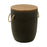 Zuo Modern Biban Side Table, Natural/Brown