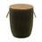 Zuo Modern Biban Side Table, Natural/Brown