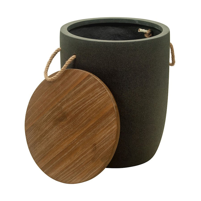 Zuo Modern Biban Side Table, Natural/Brown