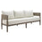 Zuo Modern Foret Outdoor Sofa, Beige