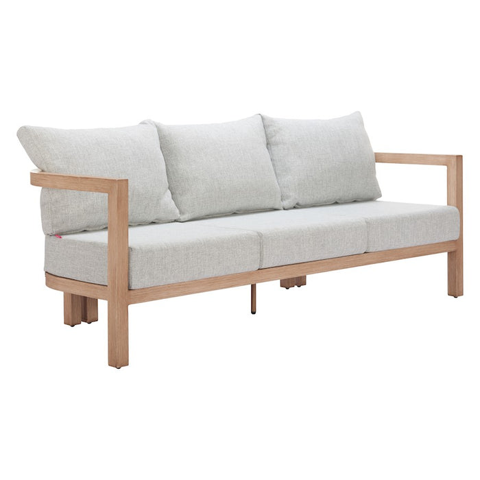 Zuo Modern Leto Outdoor Sofa, Gray