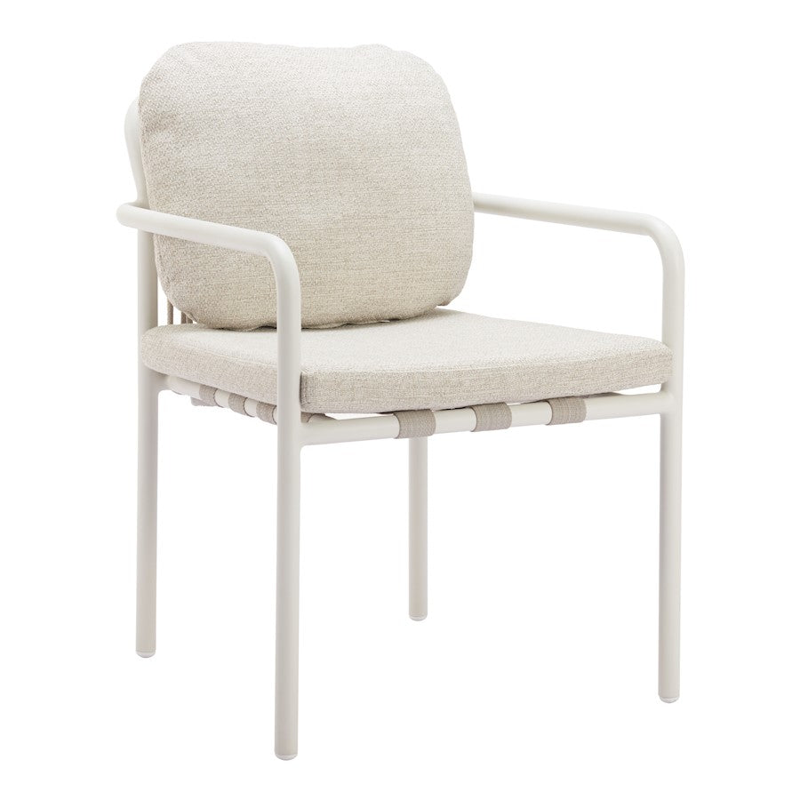 Zuo Modern Aite Dining Chair, Beige - 704121