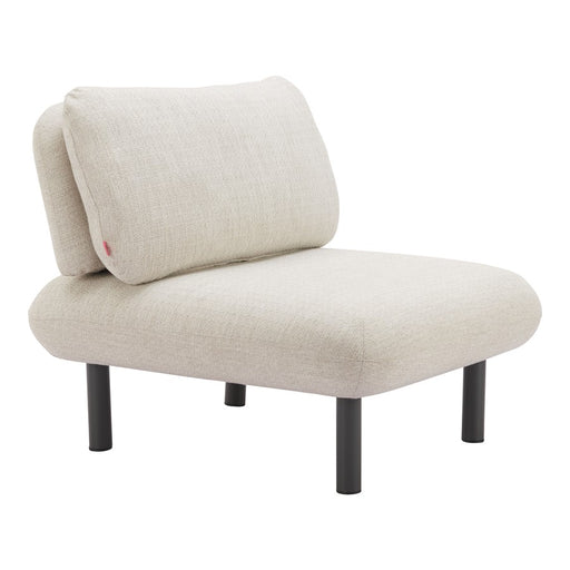Zuo Modern Aperto Accent Chair, Beige - 704122